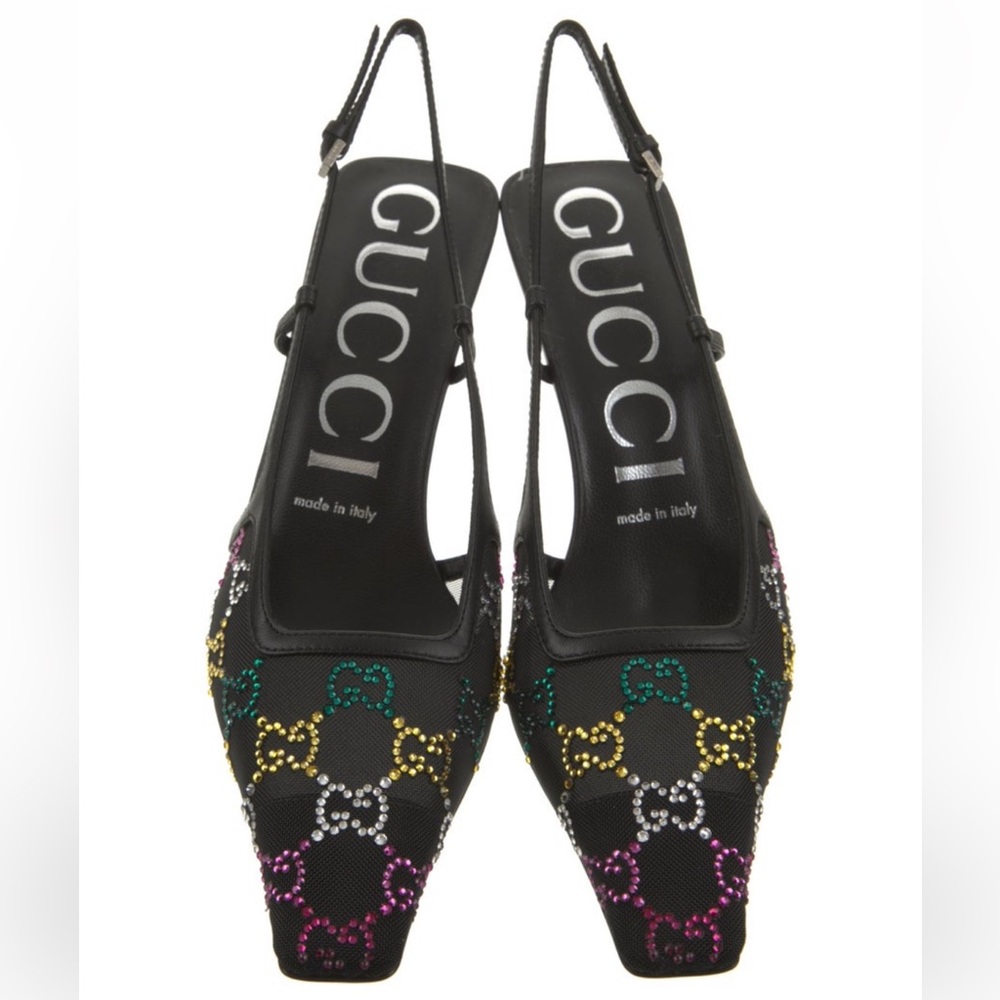 Gucci Mesh Pumps - Picture 2 of 5